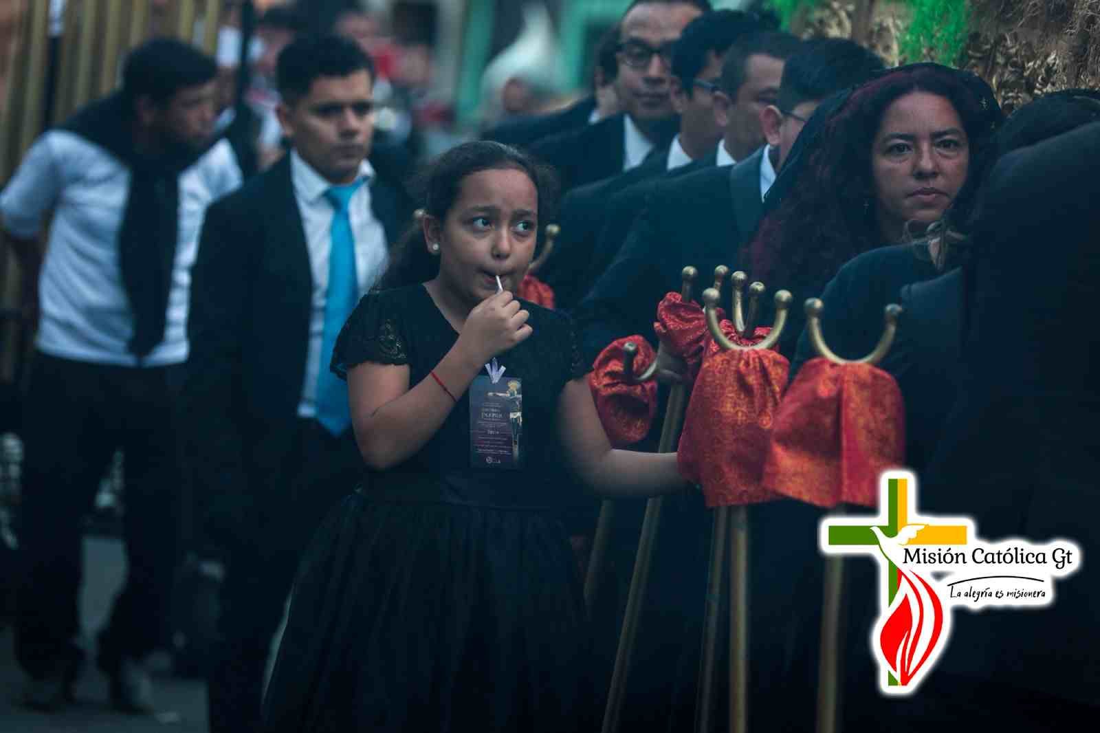 Solemne cortejo procesional del Cristo Negro del Santuario de Guadalupe