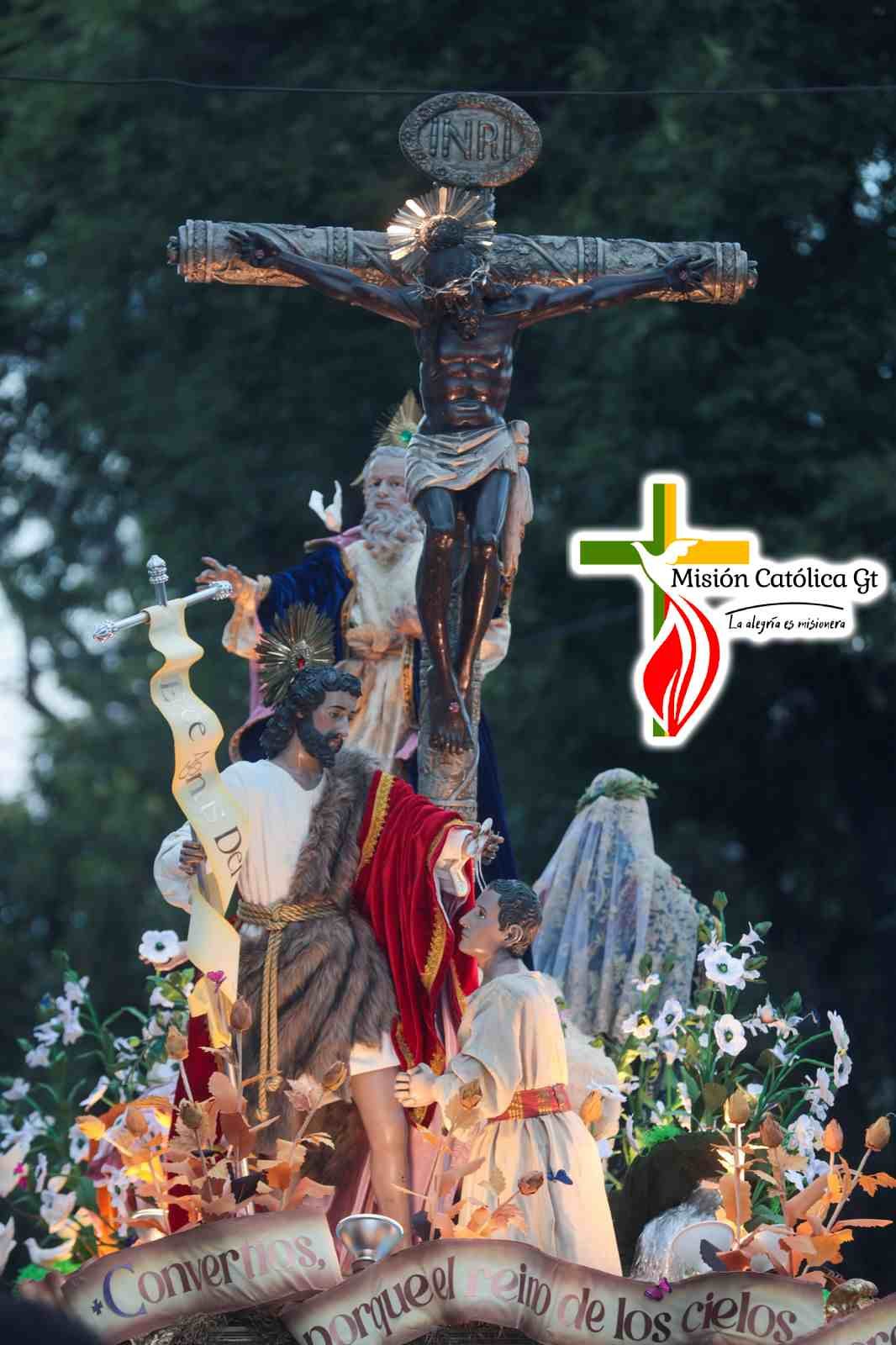 Solemne cortejo procesional del Cristo Negro del Santuario de Guadalupe